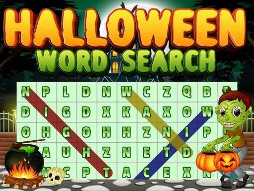 Halloween Words Search online game