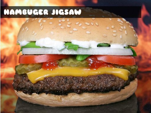 Hamburger Jigsaw online game