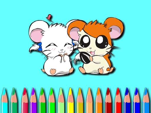 Hamster Coloring Book online game