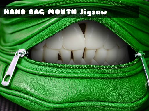 Hand Bag Mouth Jigsaw online game