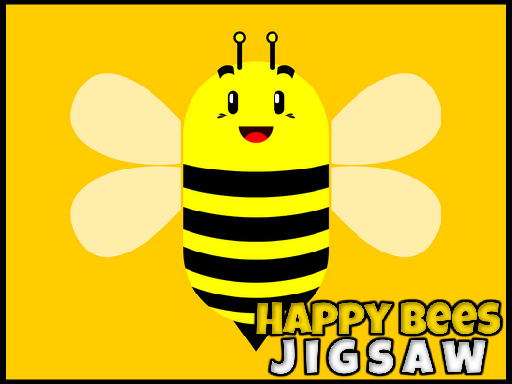 Happy Bees Jigsaw online game