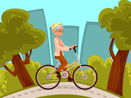 Happy Bike Riding Jigsaw online game