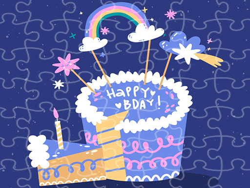 Happy Birthday Jigsaw online game