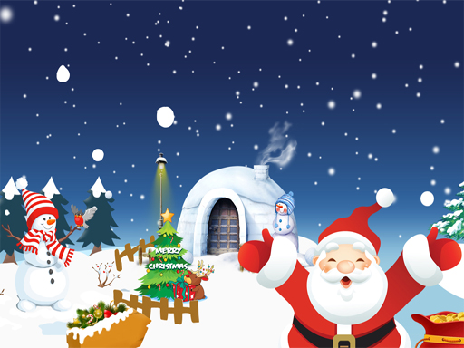 Happy Christmas Slide online Puzzle game