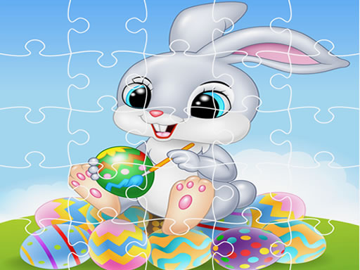 Happy Easter Jigsaw online Puzzle game