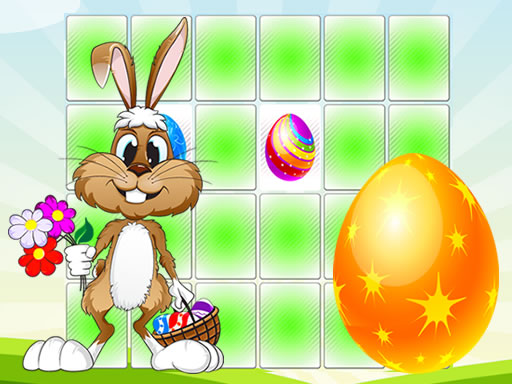 Happy Easter Memory online Puzzle game