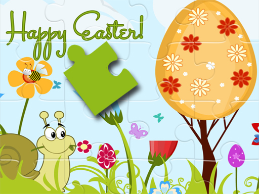 Happy Easter Puzzle online Puzzle game