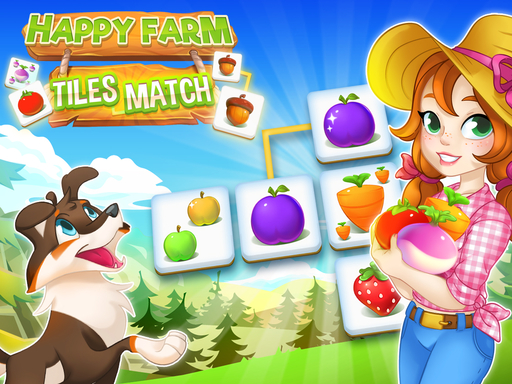 Happy Farm : Tiles Match online Puzzle game