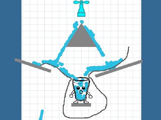 Happy Fun Glass Draw Lines online game
