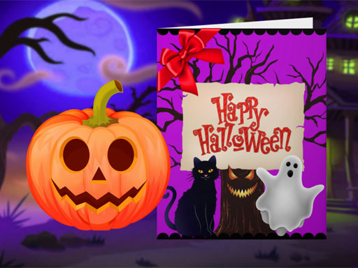 Happy Halloween - Princess Card Designer online game