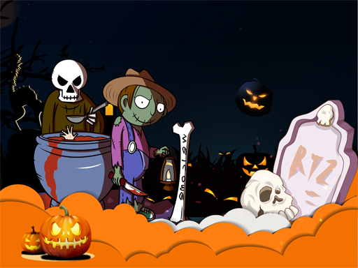 Happy Halloween Slide online game