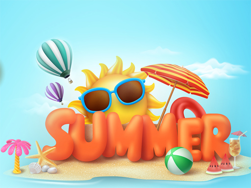 Happy Summer Jigsaw Puzzle online Puzzle game
