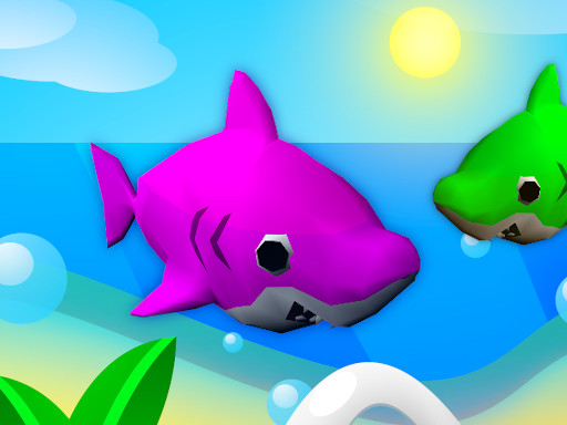 HappySharks.io online Multiplayer game