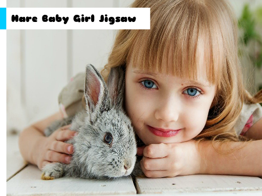 Hare Baby Girl Jigsaw online game