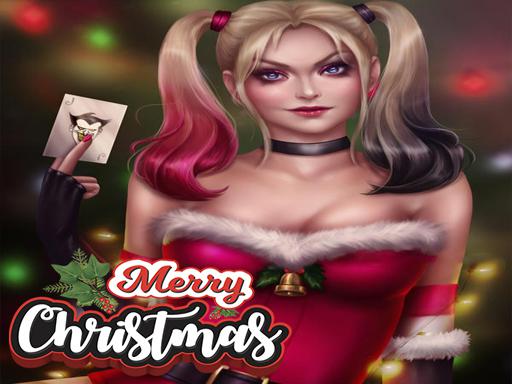 Harley Quinn Christmas Sweater Dress Up online Girls game