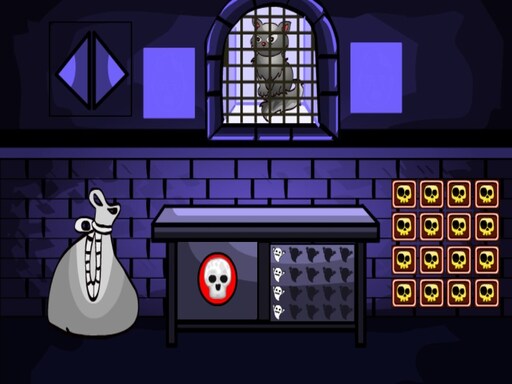 Haunted Cat Escape online game