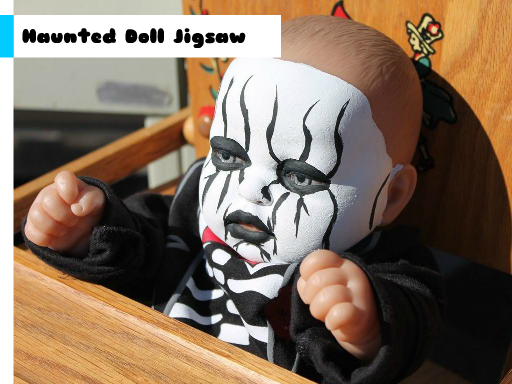 Haunted Doll Jigsaw online game