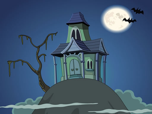 Haunted House Hidden Ghost online Puzzle game