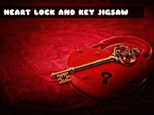 HEART LOCK AND KEY JIGSAW online game