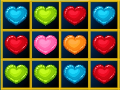 Hearts Blocks Collapse online Puzzle game