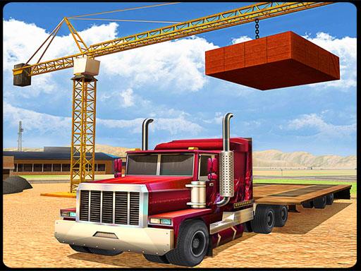 Heavy Loader Excavator Simulator Heavy Cranes Game online Boys game