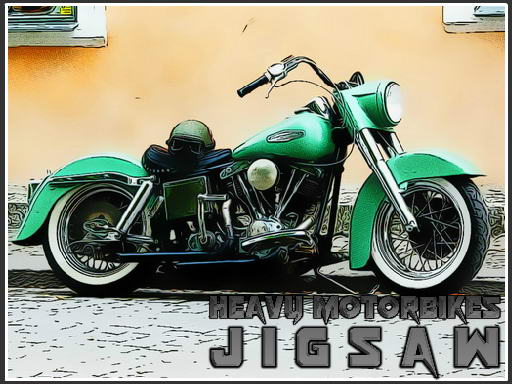 Heavy Motorbikes Jigsaw online game