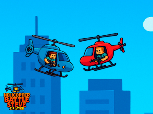 Helicopter Battle Steve 2 Player online game