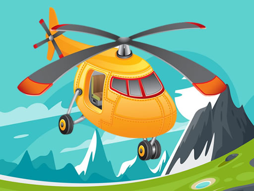Helicopter Jigsaw online Puzzle game