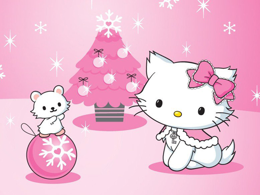 Hello Kitty Christmas Jigsaw Puzzle online game