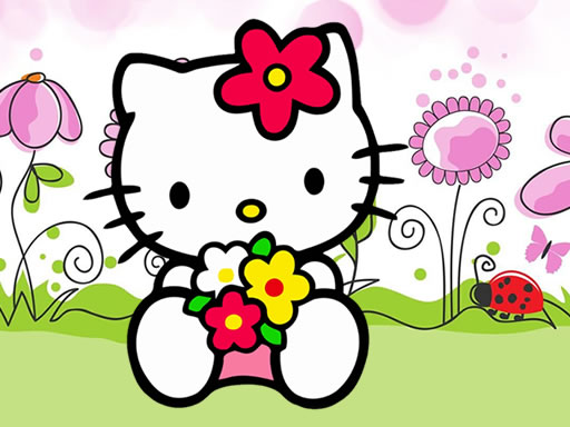 Hello Kitty Jigsaw online game