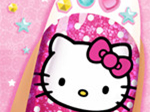 Hello Kitty Nail Salon - Fashion Star Girls free online game