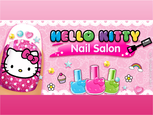 Hello Kitty Nail Salon online Girls game
