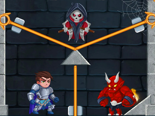 Hero Rescue  - Pull the pin puzzle online game
