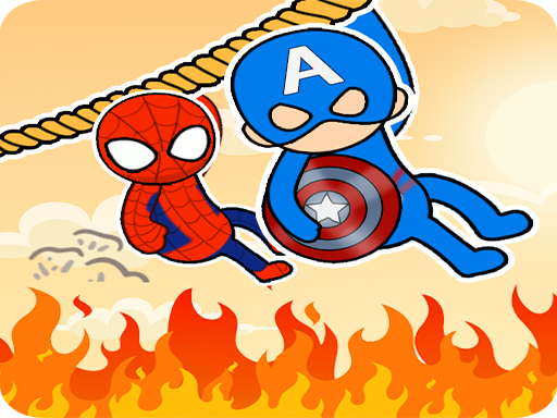 Hero Rescue: Rope Puzzle online Puzzle game