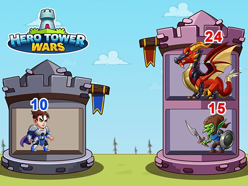 Hero Tower Wars - Merge Puzzle online game