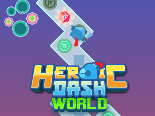 Heroic Dash World online Clicker game