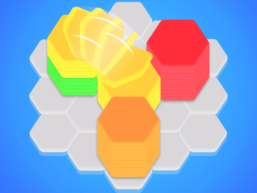 Hexa Stack Sort online Puzzle game