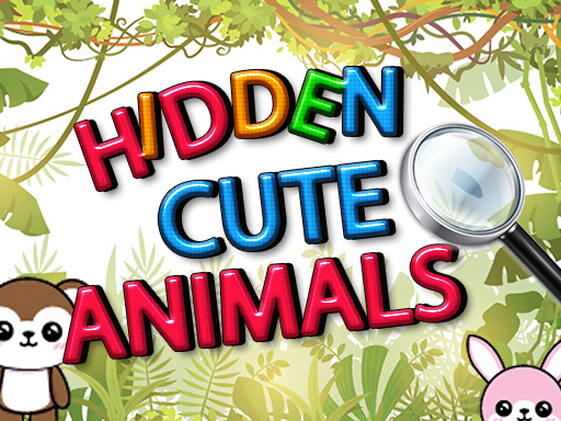 Hidden Cute Animals online Puzzle game