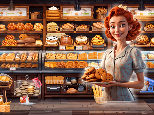 Hidden Objects Bakery online Puzzle game