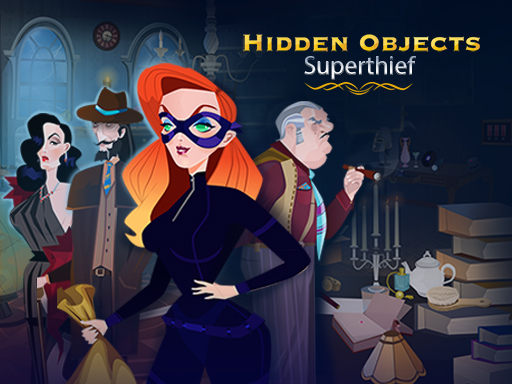 Hidden Objects: Superthief online Arcade game