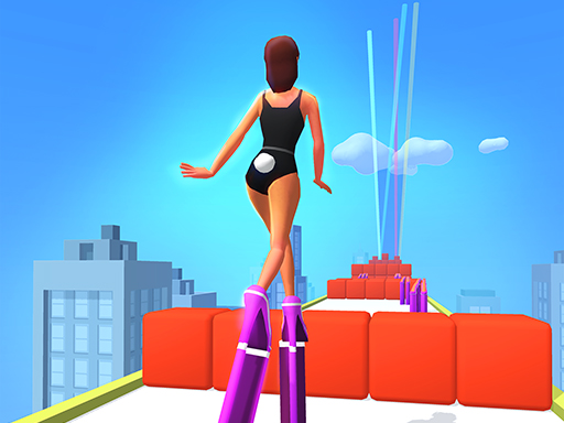 High Heels - impossible Girl Walk online game