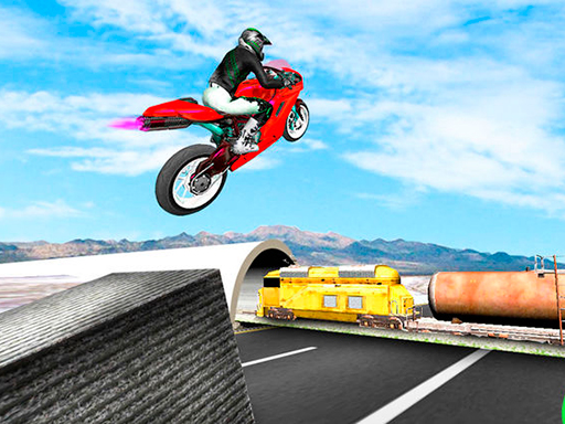Highway Traffic Bike Stunts online game