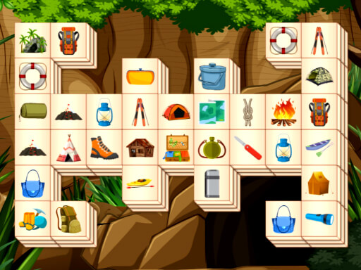 Hiking Mahjong online game