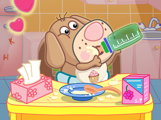 Hippo Baby Care Game online game
