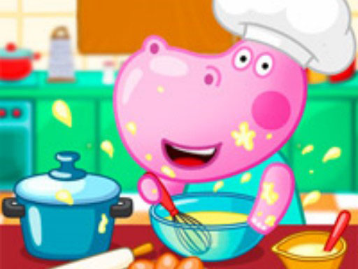 Hippo Cooking School: Game for Girls online game