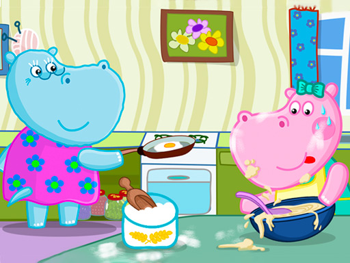 Hippo Cooking School online game