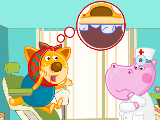 Hippo Dentist online game