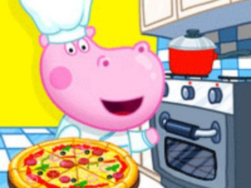 Hippo Pizza Maker online game