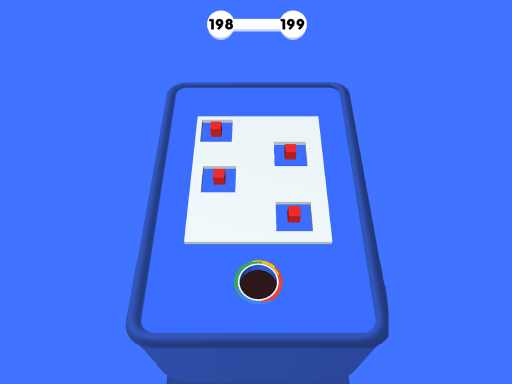 Hole 3d Color Block Game online Arcade game