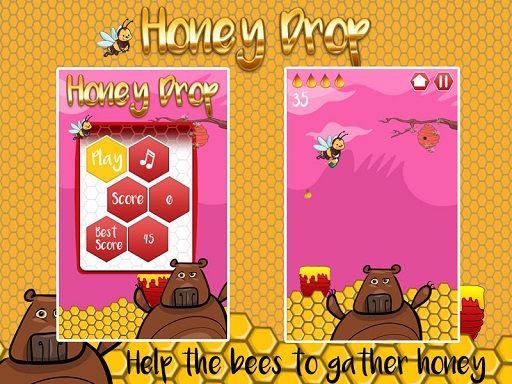 HoneyDrop online Arcade game